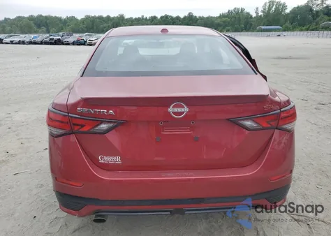 2025 Nissan Sentra Sr из США, поврежденный, VIN 3N1AB8DV4SY214973